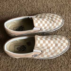Slip on canvas vans
